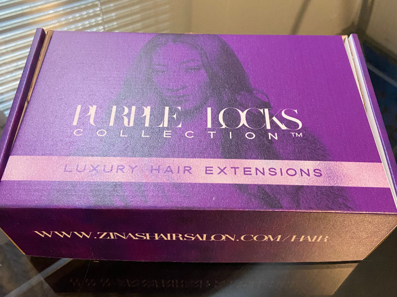Boxed purple locks product